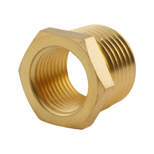 Adaptador de conector de montaje de tubería de latón de metal 1 pieza 18NPT14NPT 38NPT14NPT12NPT38NPT - Imagen 16 de 70