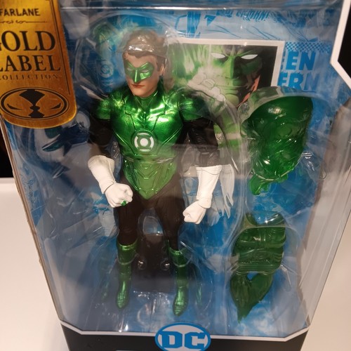 DC Comics- Multiverso Linterna Verde Hal Jordan Etiqueta Dorada 7"- Juguetes McFarlane - Imagen 3 de 11