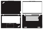 Carbon Vinyl Sticker Skin Decal Cover for Lenovo Thinkpad L14 Gen5 Laptop Guard