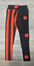 NEW LuLaRoe Leggings OS Halloween Stripes Polka Dots Black Orange