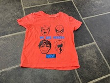 Marvel Superheroes T Shirt 12-18 Months