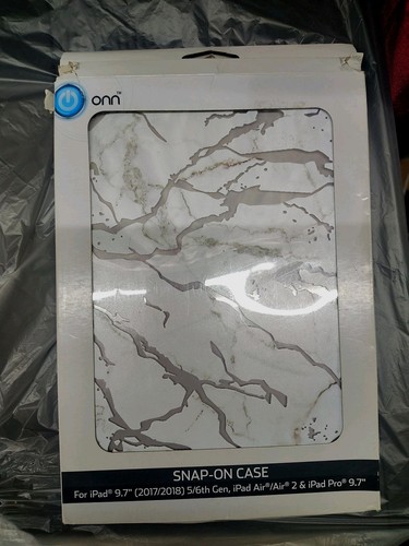 Snap-On Case ~ ONN ~ Various Models ~ White Marble Design ~ 2018 ~ !L⚪️⚪️K! - Picture 1 of 3