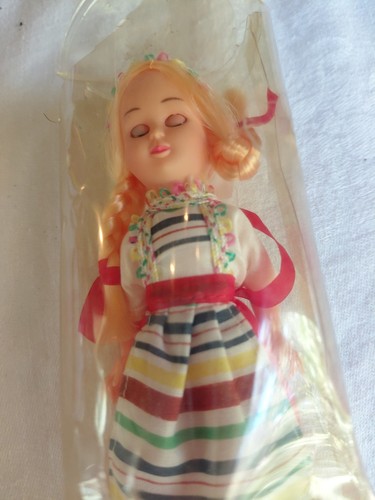 Muñeca sueca de recuerdo vintage - Imagen 6 de 9