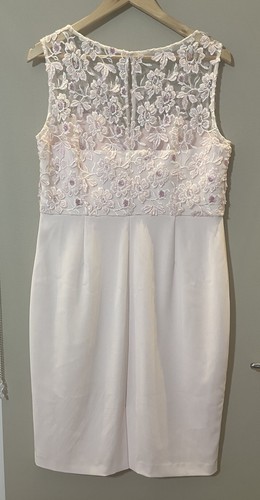 GINA BACCONI PINK MOTHER OF BRIDE OCCASION DRESS JACKET SIZE 16 - Picture 9 of 10