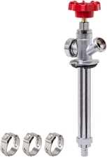 SUNGATOR 6 Inch Frost Free Sillcock, Anti-Siphon Outdoor Hose Valve, 1/2" PEX x 