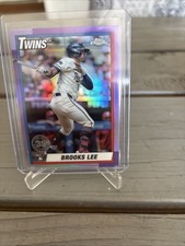 2025 Topps Chrome - 1990 Topps #90CB-20 BROOKS LEE (RC)