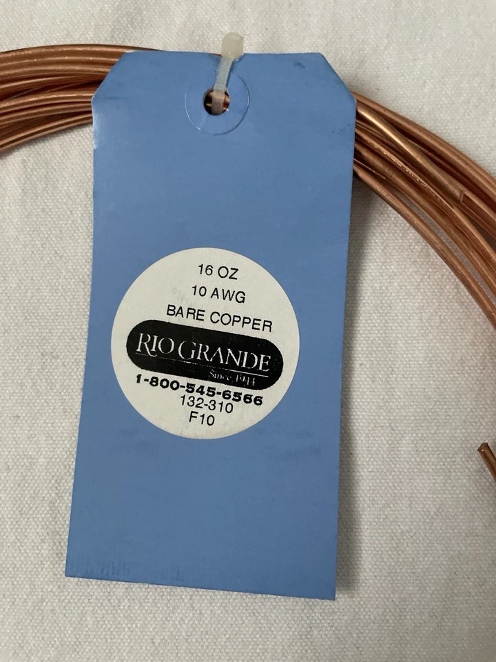 Río Grande Bate Copper Wire 10 AWG 1lbs (16oz) Jewelry Crafting Electrical NWT - Image 3 of 3