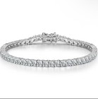 Silver tennis bracelet Cubic Zirconia