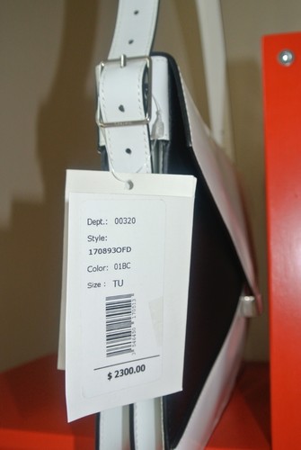 Celine Diamond Clutch Shoulder Bag in Spazzolato Calfskin, Retail $2,300 NEW. - Picture 3 of 10