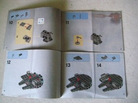 Lego Star Wars MANUAL ONLY 9679 at-ST and Endor / 75030 Millennium Falcon