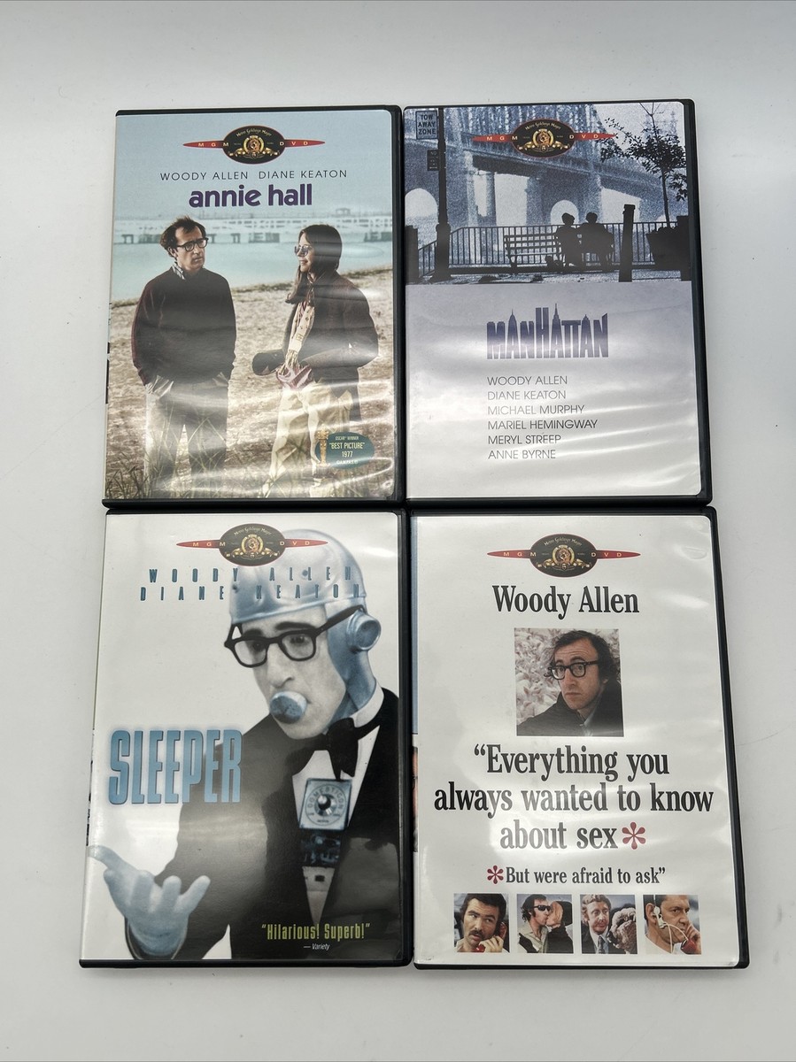 Woody Allen Collection DVDs (Annie Hall/Manhattan/Sleeper