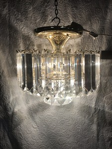 Details About Vintage Lucite Prisms Balls 4 Tier Mid Century Modern Chandelier 4 Light