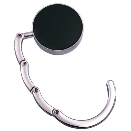 1Pc Portable Folding Alloy Purse Handbag Bag Hanger Hook Holder Table H np.t2-v - Picture 8 of 9