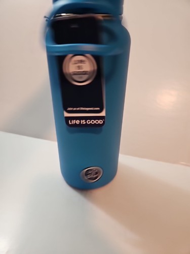 Life Is Good Dog Rakete Jeep Edelstahl Wasserflasche 32 Unzen himmelblau Neu - Bild 4 von 13