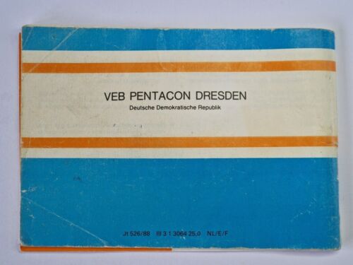 Praxis BCA Instrucciones Originales de Uso Manual Usado Estado, NL/E/F - Imagen 3 de 9