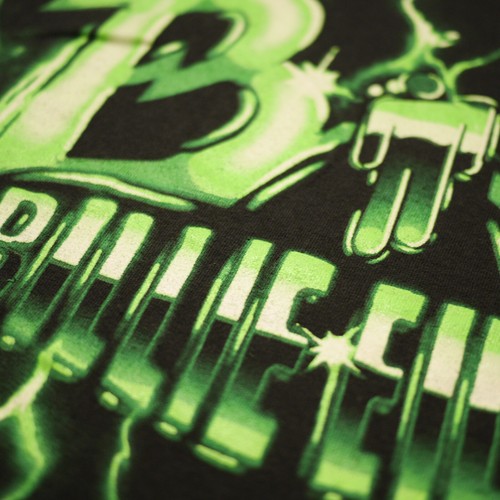 Billie Eilish Tour Shirt Green Lightning Official Merch Black Medium Murakami - Bild 8 von 8