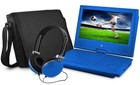 Ematic EPD909BU 9" Portable DVD Player Bundle Blue