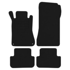 Velours Fußmatten für Mercedes CLC Bj. 2008 – 2011 NEU Automatten SCHWARZ PREM