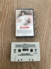 Neil Diamond 12 Greatest Hits Volume II Cassette Tape