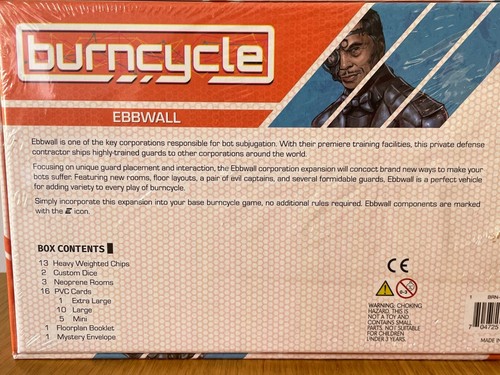 Burncycle: EBWALL EXPANSION PACK - Chip Theory Games - New, Sealed - Picture 4 of 9