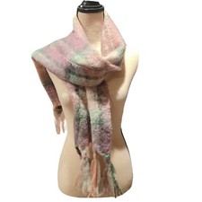 St Albans Mohair Pile Scarf Shawl Made in Australia