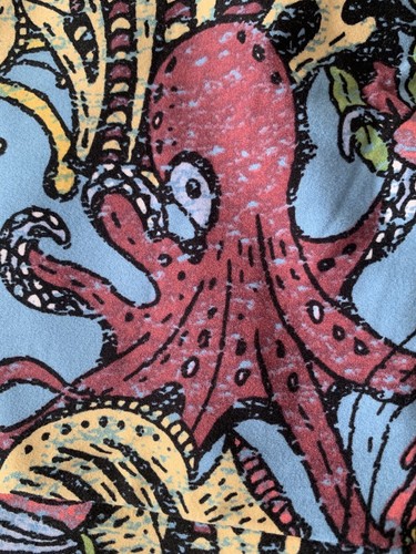 Tc Lularoe Life Leggings Nwot Fish Octopus Vintage Sea Htf aROdxR
