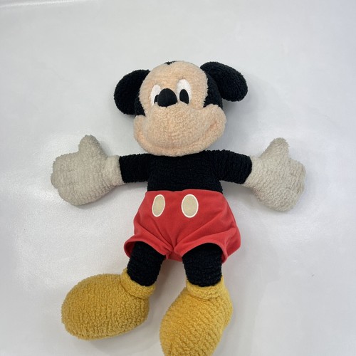 Disney Fisher Price Mattel Classic Mickey Mouse 2001 Stuffed Toy Plush 20" - Picture 8 of 12