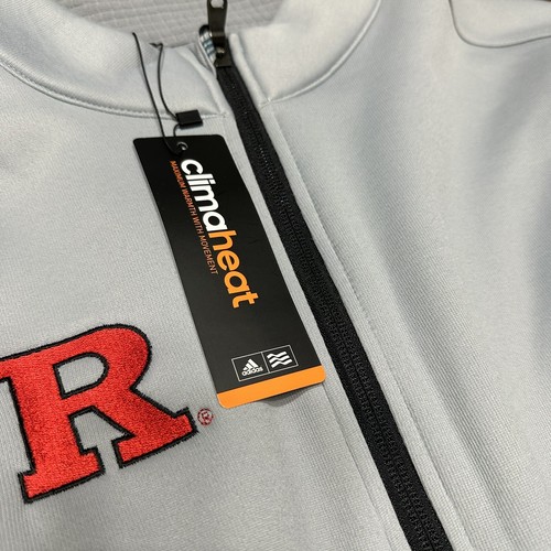 Adidas Rutgers University Climaheat Full Zip Fleece Jacket NEW 3XL - Picture 5 of 12