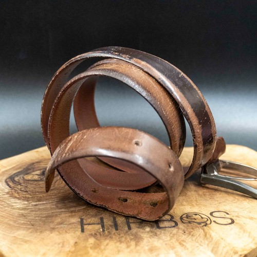 Hugo Boss Mens Belt Vintage Classic Leather Jeans Belt Size 36 - Picture 4 of 7