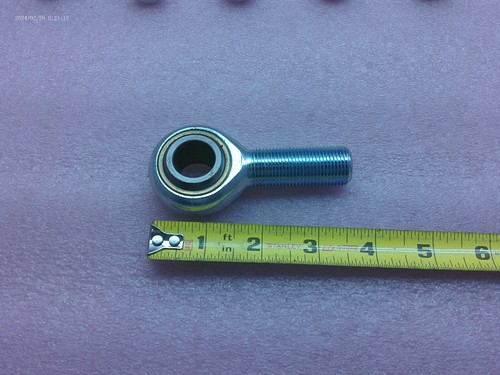 LOT OF 6, HEIM, HM12T , ROD END, MALE, SS, 3/4" X 1-13/16", 15 THREAD (F) - Picture 4 of 4