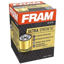 FRAM XG9688 Ultra Synthetic 20,000 Mile Protection Oil Filter, with SureGrip (Pa