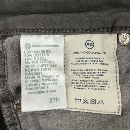 Adriano Goldschmied Black Straight Pants Women’s Size 27 Regular - Bild 4 von 10