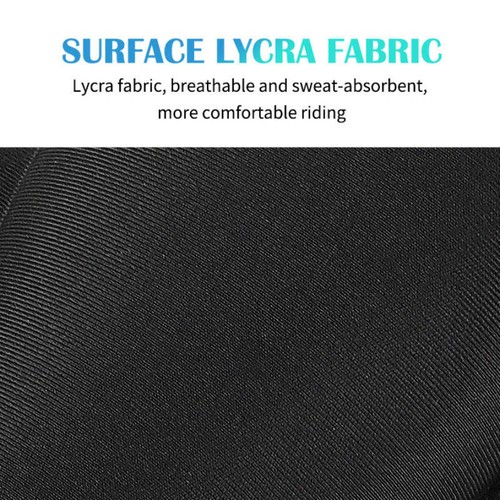 Silicone Gel Bicycle Saddle Cover MTB Road Bike Seat Cover Cushion w/ Rain Cover - Foto 14 di 18