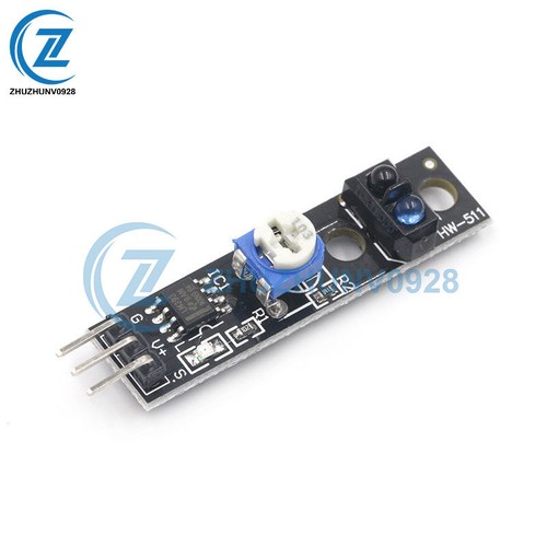 TCRT5000 Line Track Sensor Module Reflection Infrared Sensor Switch KY-033 - Picture 3 of 7