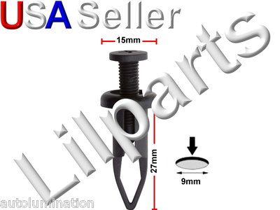 10 Bumper Cover Retainers For Lexus LS400 90467-09093 10 Bumper Cover Retainers For Lexus LS400 90467-09093