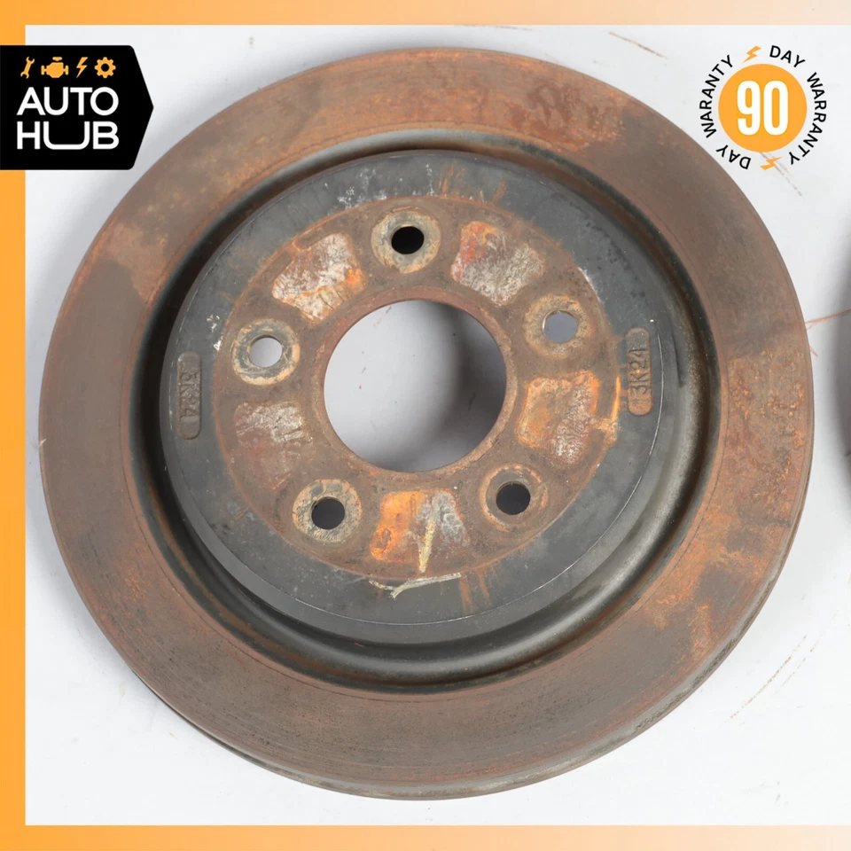 04-13 Cadillac XLR Corvette C6 Juego de 2 discos de rotor de freno trasero OEM Foto 2 de 4