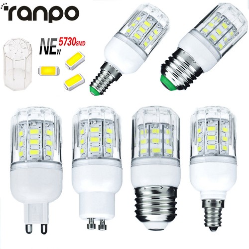 E27 E12 E26 E14 G9 GU10 7W LED Corn Bulb Light 5730 SMD Lamp 110V 220V 12V 24V - Picture 12 of 19