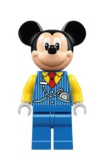 Lego Disney Mickey Mouse - Train driver DIS085 Mini figure New ,from set 43212