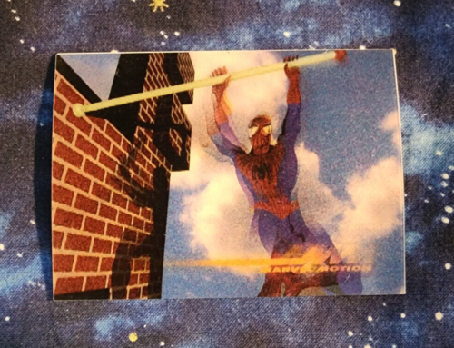 1996 FLEER SKYBOX MARVEL MOTION SPIDER MAN CARTE PROMO #2 - Photo 1/2