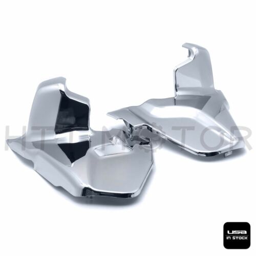 Chrome Engine Lower Side Frame Covers For Honda Goldwing GL1800 2001-2011 02 03 - Picture 4 of 8