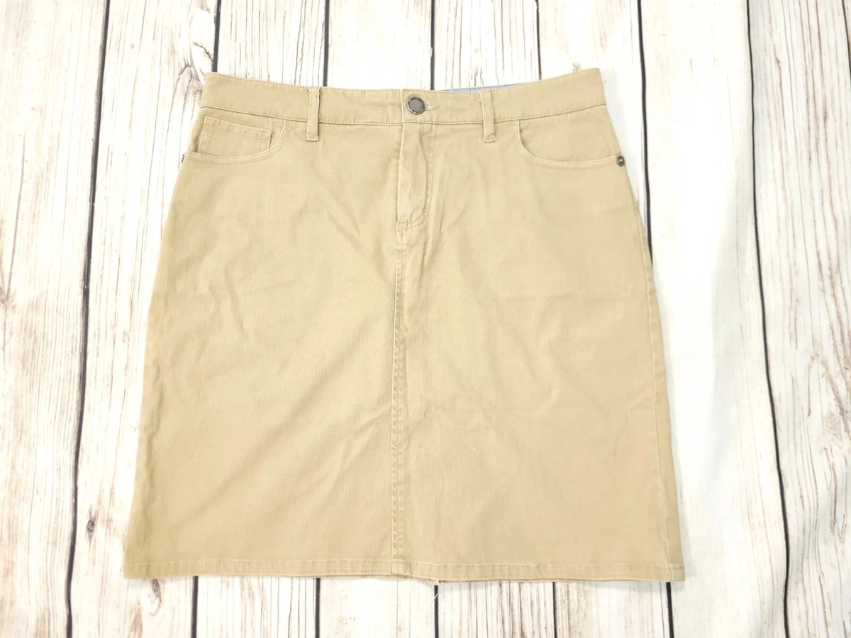 Long khaki top skirts ebay