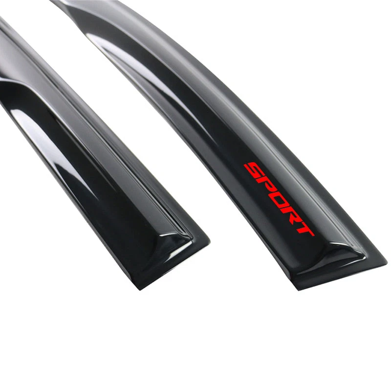 For 07-11 Chevy Aveo5 Hatchback Window Visors Mugen Style Rain Guard & Sport Foto 4 de 4