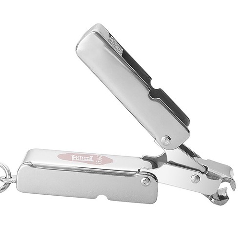 Mini Nail Clipper Pendant With Key Ring Handle Folded Fingernail Clipper - Picture 6 of 7