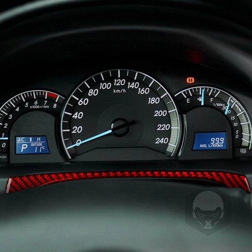 Velocímetro interior de fibra de carbono accesorios coche Toyota Camry 2012-2017 - Imagen 5 de 21