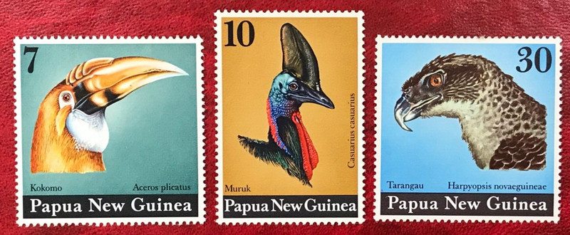 PAPUA NEW GUINEA Sc#399-401 1973 Birds Mint NH NGAI VF/XF (12-255)