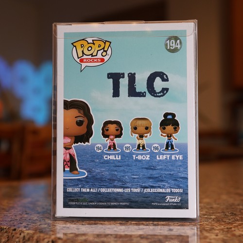 TLC Waterfalls Funko Komplettsatz 3 Chili 194 T-Boz 195 Left-Eye 196 Vinyl - Bild 11 von 12