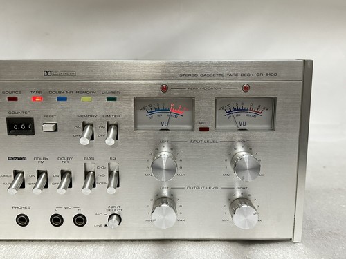 Vintage Fisher CR-5120 ~ 3-heads Cassette Tape Player Recorder ~ PARTS/REPAIR - Picture 2 of 10