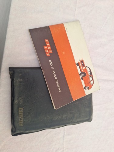 Libretto uso E manutenzione FIAT 127 Originale Con Custodia FIAT - Foto 2 di 6