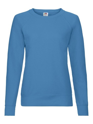 FRUIT OF THE LOOM Felpa Classic RAGLAN Sweat in Cotone Sgarzata Donna FR621460 - Imagen 11 de 11