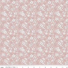 1/4 Yard Liberty Fabrics Botanical Jewel Maddsie Silhouette A Floral Cotton